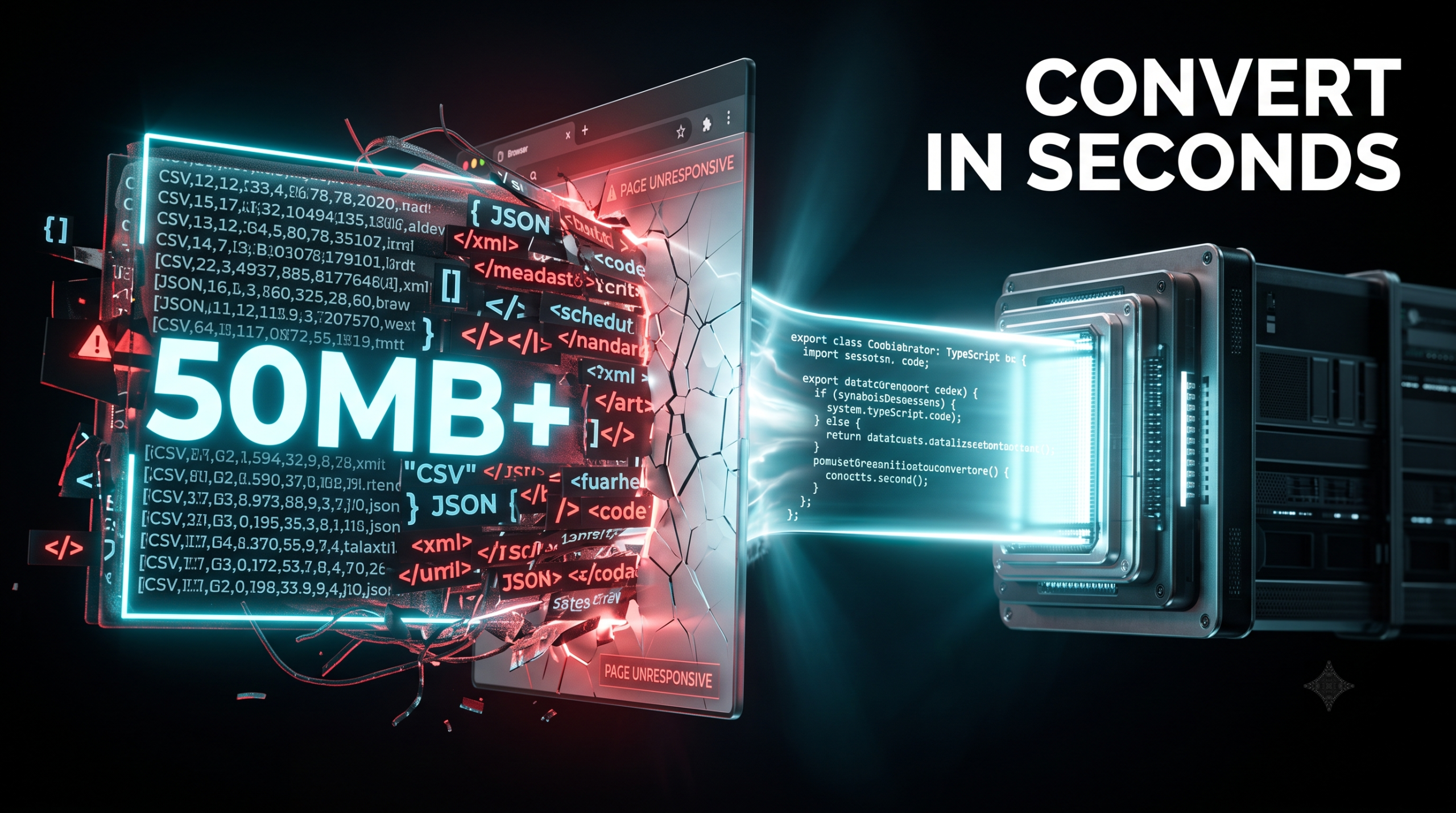 Stop Wasting Hours on Broken File Conversions: Convert CSV, JSON & XML Instantly with DataConvert